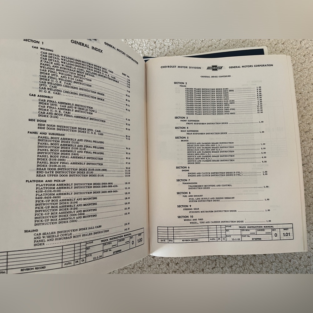 Chevrolet Truck Factory Assembly Manual - Picture 4 of 5